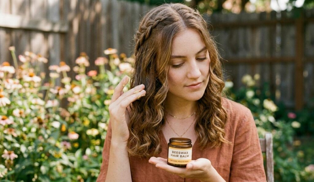 Beeswax for hair