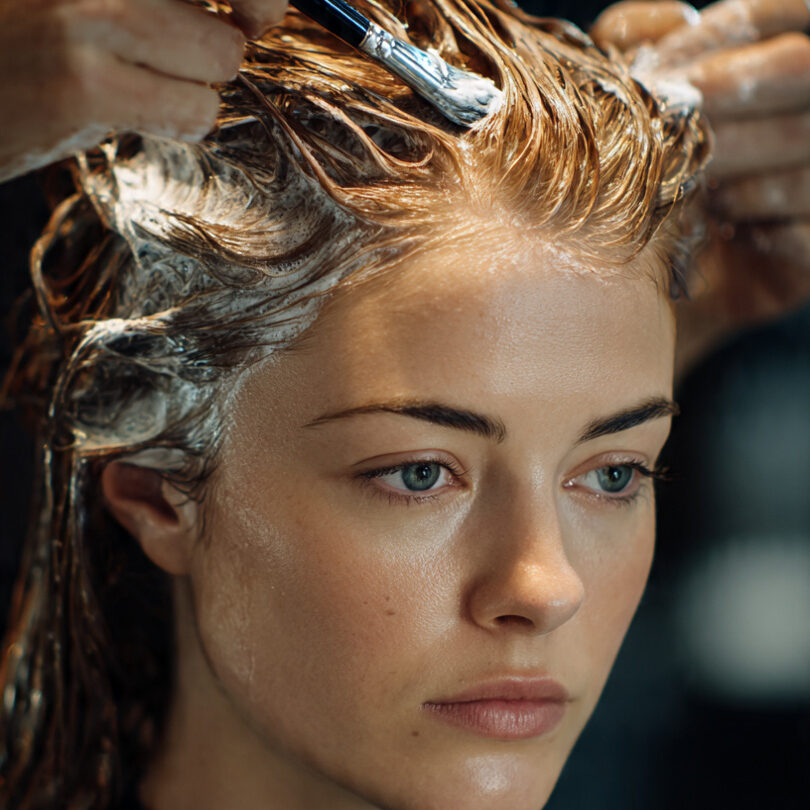 Can I bleach wet hair?