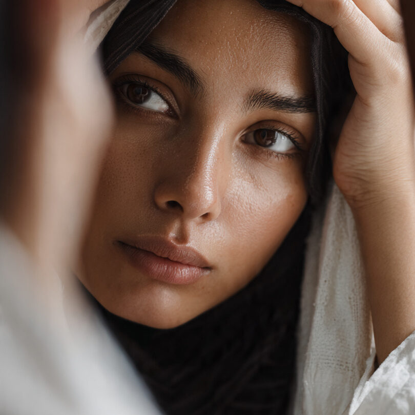 Dull skin face