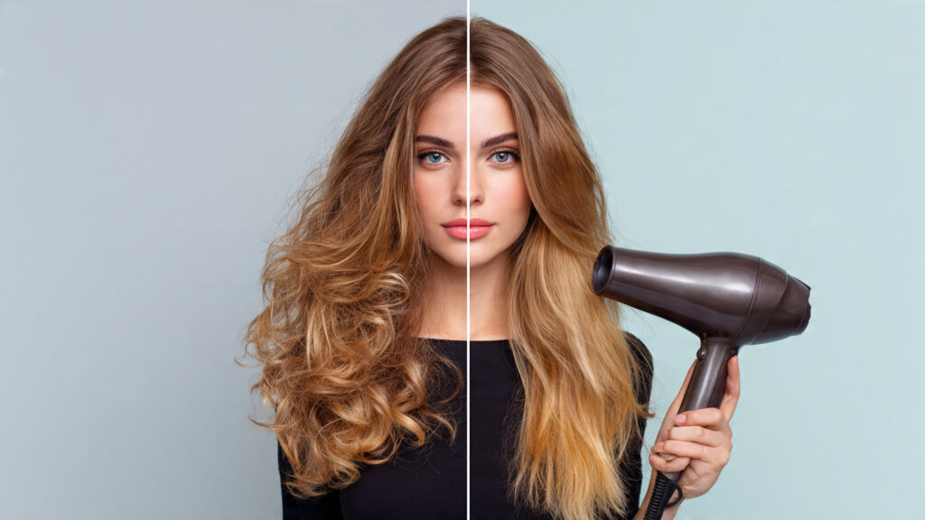 Is it better to blow-dry or air-dry your hair?