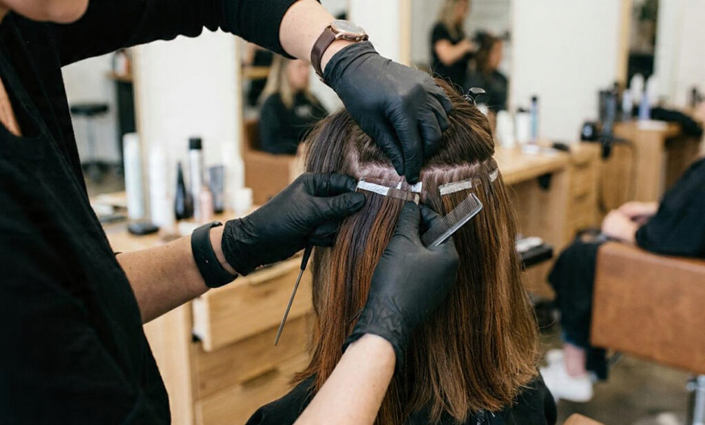How long do tape in extensions last?