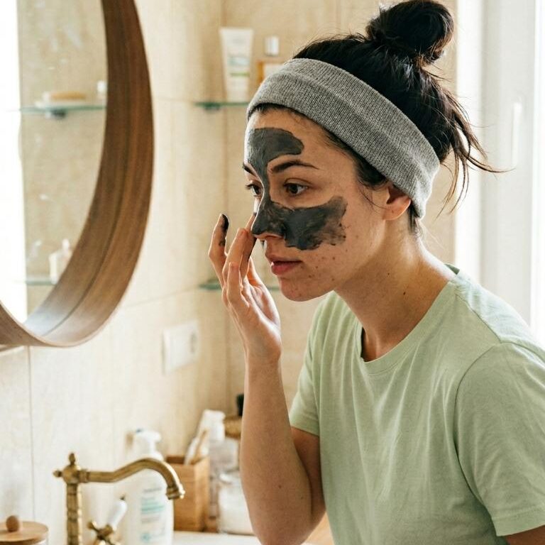 Blackhead removal mask at home