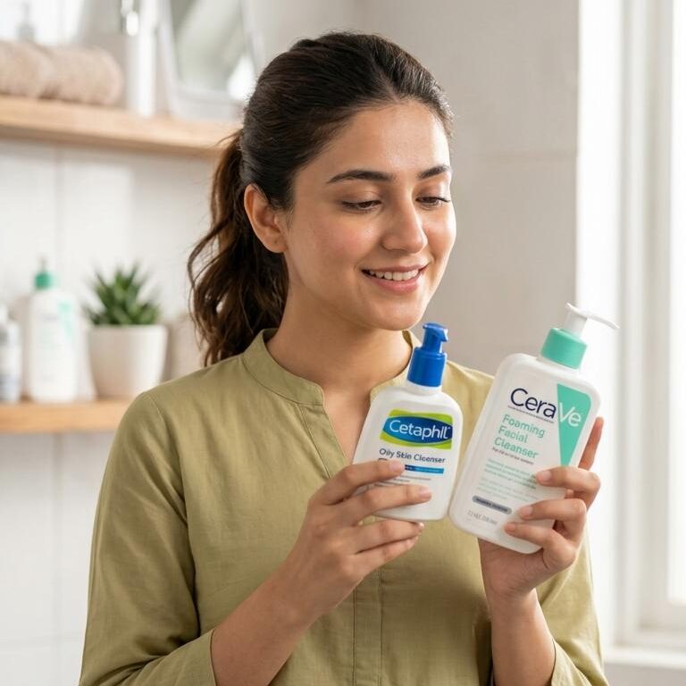 Which is better, Cetaphil or CeraVe, for oily skin?