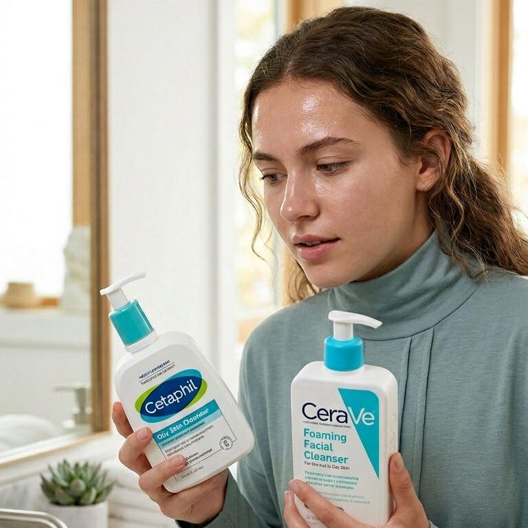 Which is better, Cetaphil or CeraVe, for oily skin?