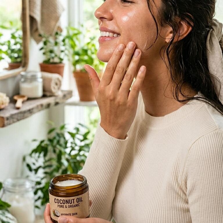 Does coconut oil hydrate skin?
