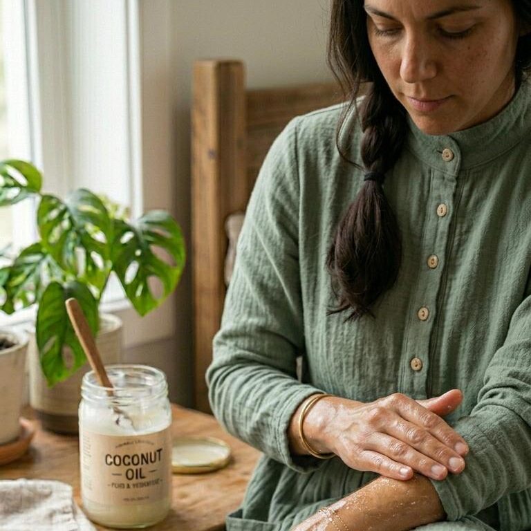 Does coconut oil hydrate skin?