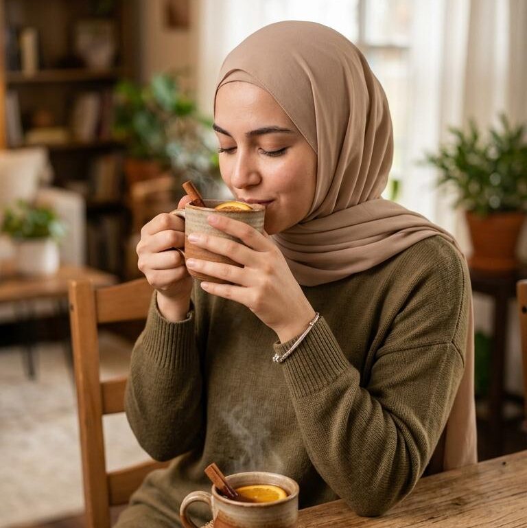 Drinking cinnamon benefits the skin