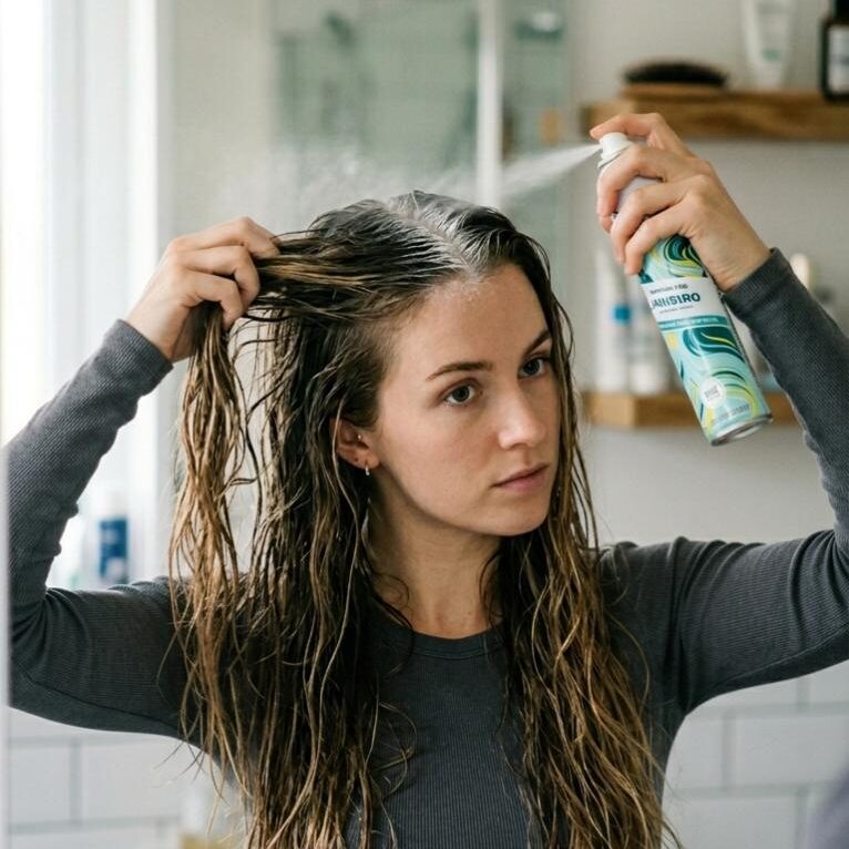 Can you use dry shampoo on wet hair