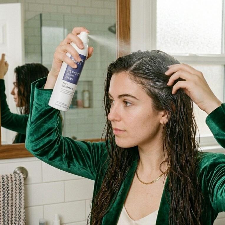 Can you use dry shampoo on wet hair