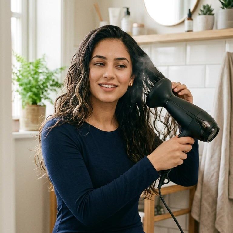 How to dry your hair without damaging it