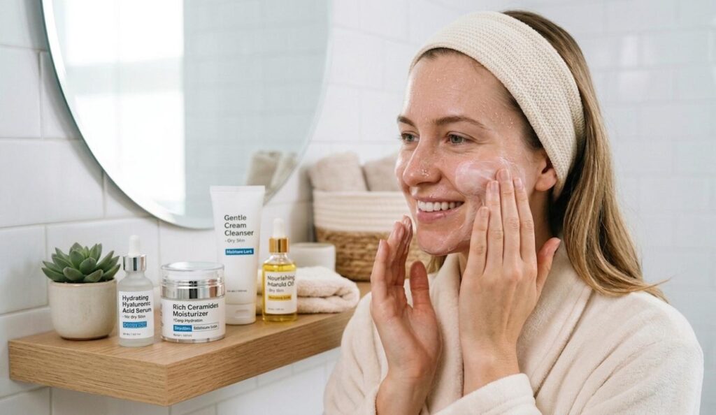 Good skin care for dry skin