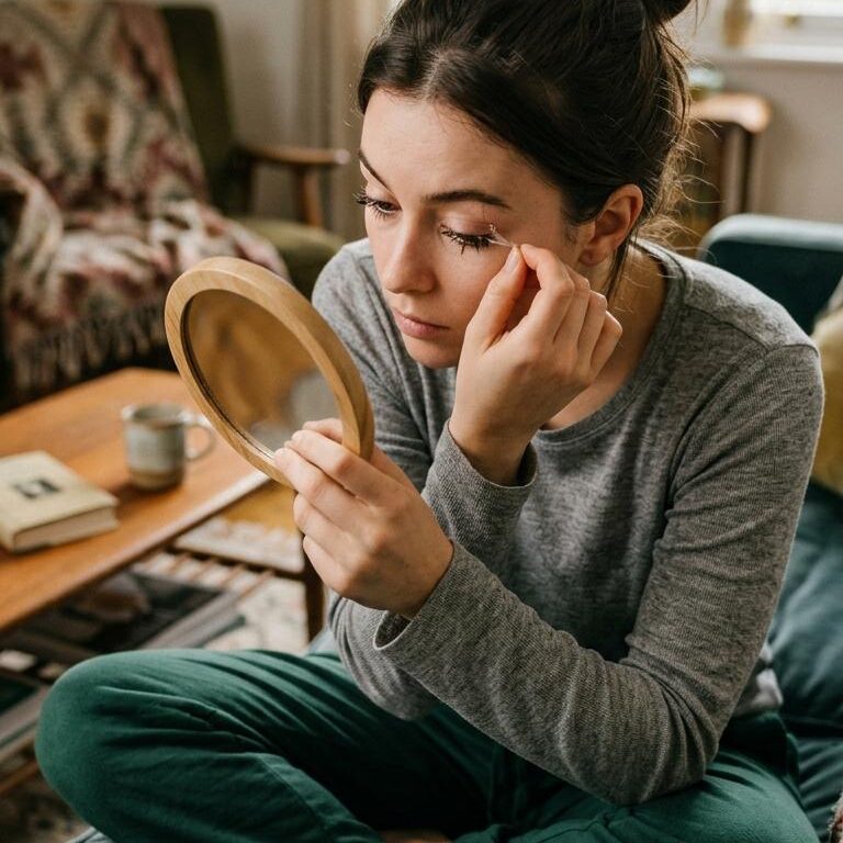 How to remove eyelash glue without remover