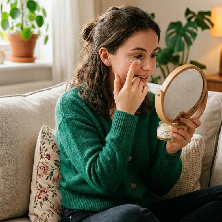 How to heal dry skin around the eyes