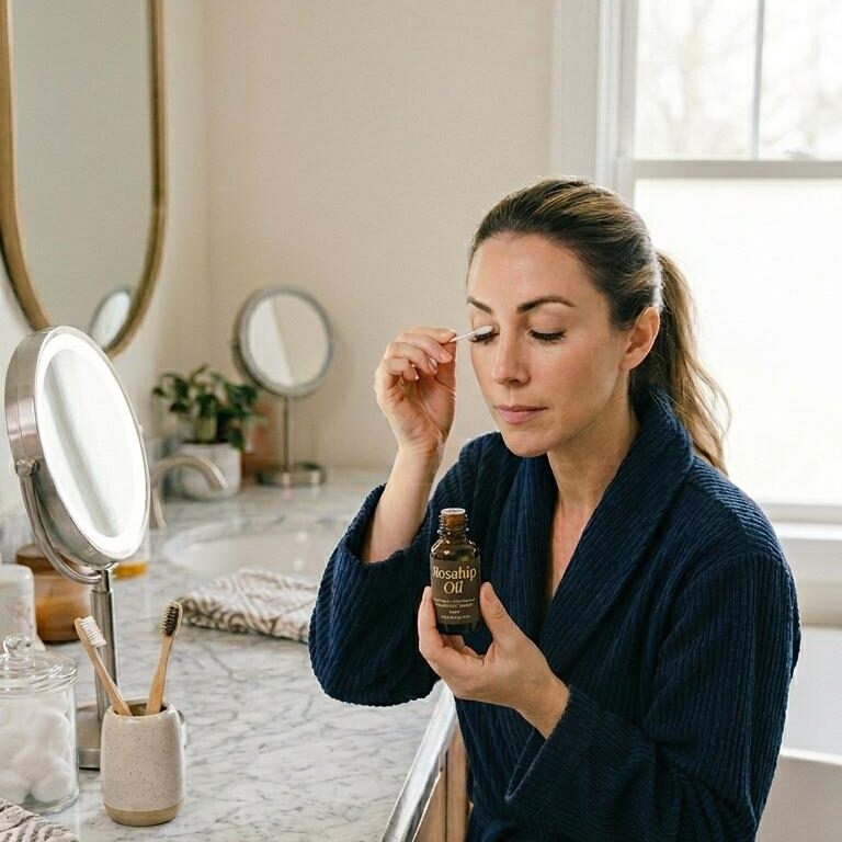 Can rosehip oil remove eyelash extensions?