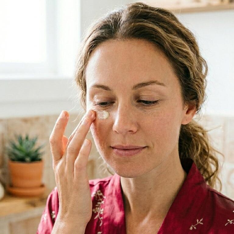 How to heal dry skin around the eyes
