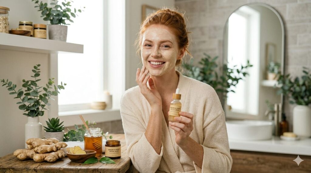 Benefits of ginger for skin