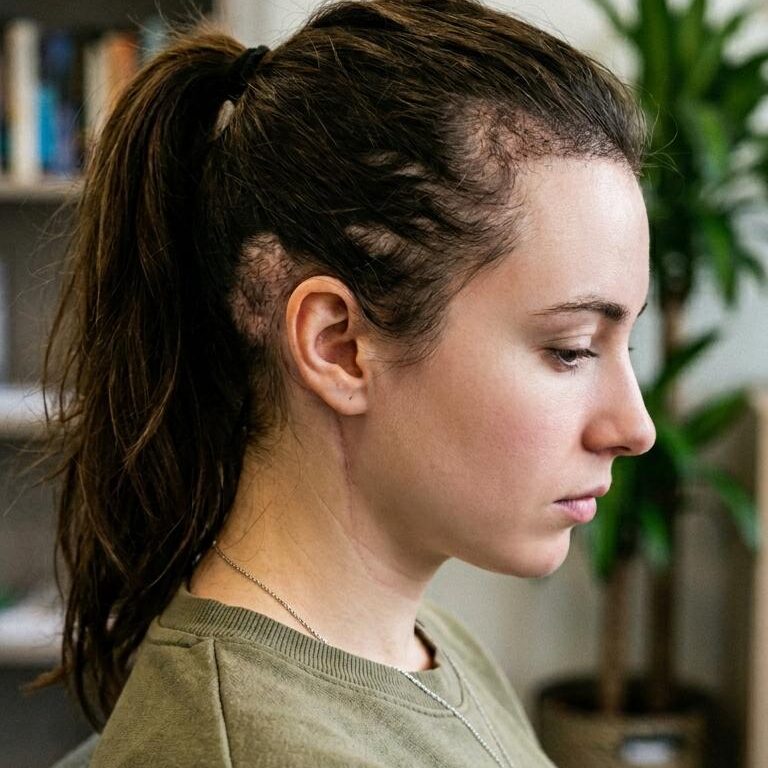 Hair transplant side effects, long-term