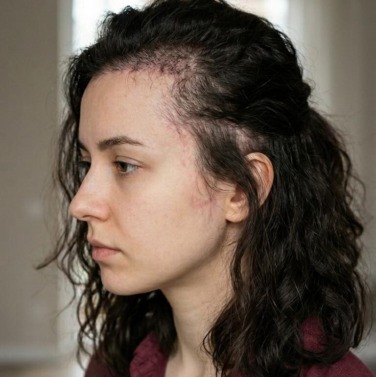 Hair transplant side effects, long-term