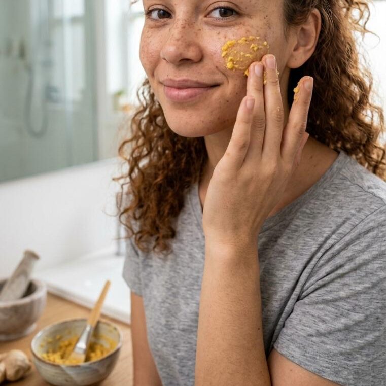 Ginger for skin hyperpigmentation