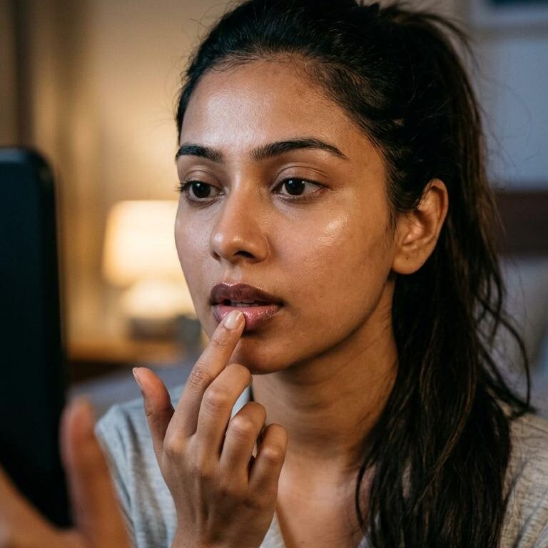 How to lighten dark lips overnight