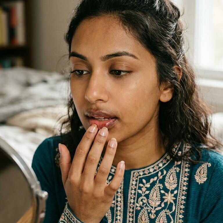 How to lighten dark lips from smoking