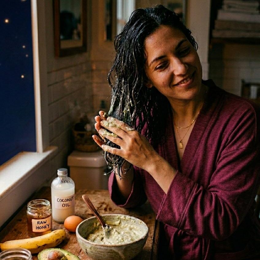 Overnight hair mask homemade