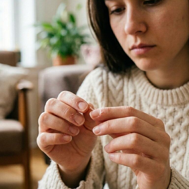 Fingertip peeling