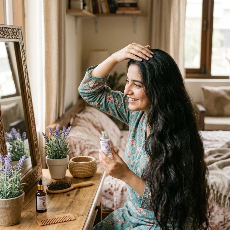 Lavender oil for hair growth before and after