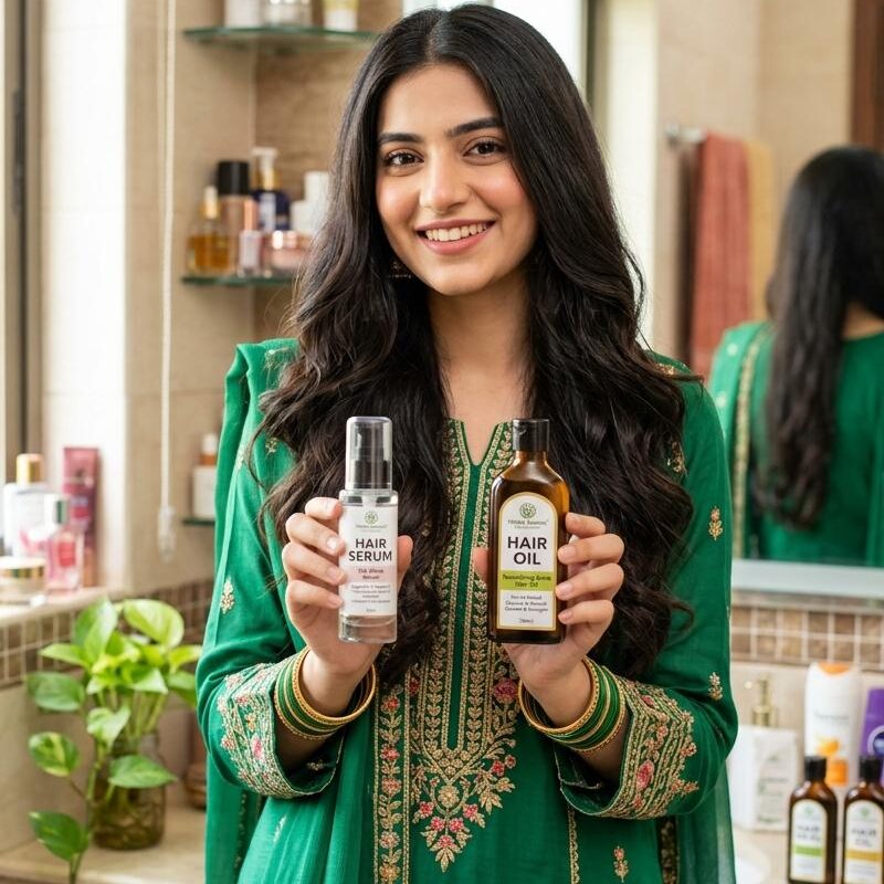 Hair serum vs. hair oil