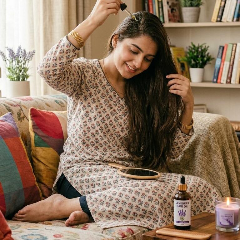 Lavender oil for hair growth before and after