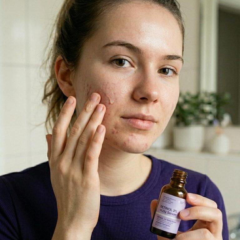 Does retinol help with acne scars?