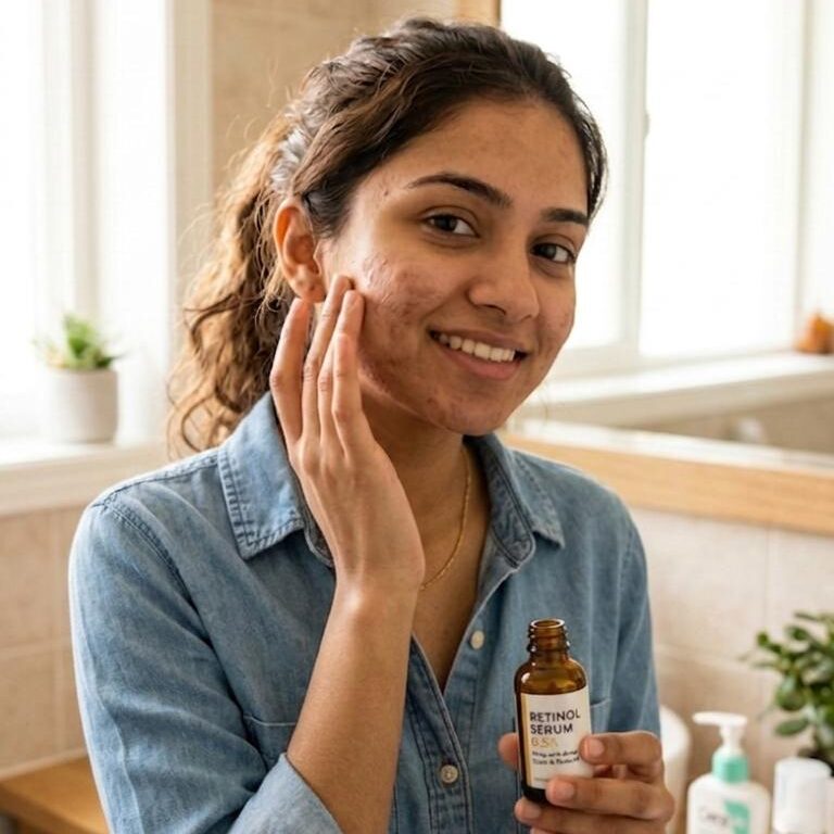 Does retinol help with acne scars?