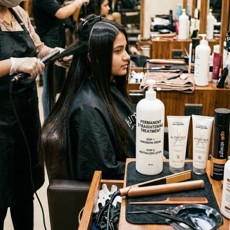 Best permanent hair straightening products