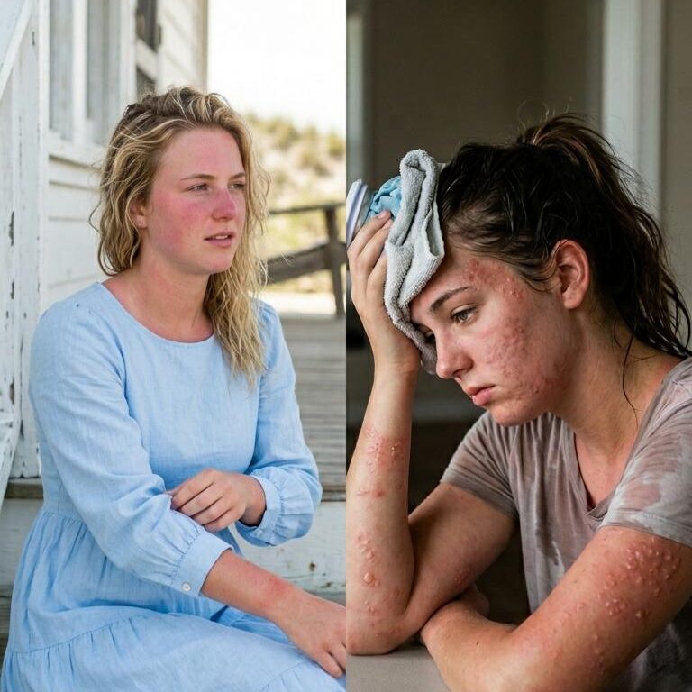 Sunburn vs. sun poisoning