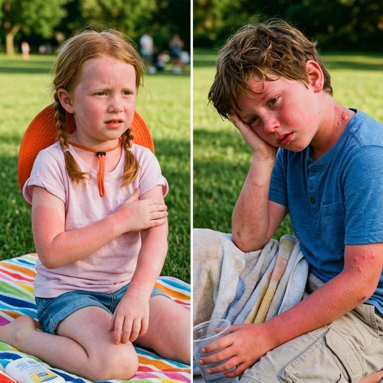 Sunburn vs. sun poisoning