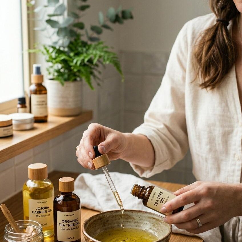 How to Dilute Tea Tree Oil for Hair