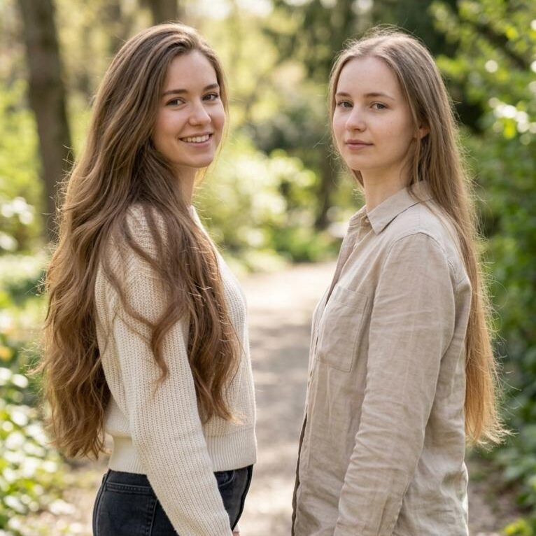 Fine hair vs. thin hair